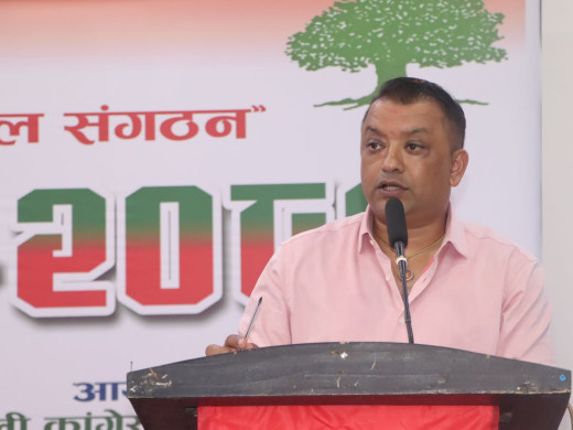 जुनसुकै पार्टीका नेता भ्रष्टाचारमा मुछिए पनि जोगाउन लागिन्न : गगन थापा